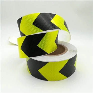 High Intensity Arrow Veiligheidswaarschuwing Reflecterende Tape 50 mm X 4,35 m