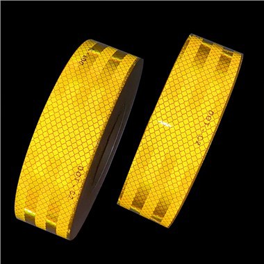 Reflecterende tape-geel