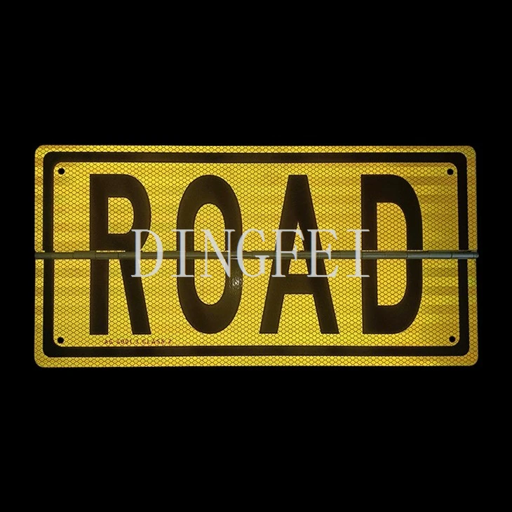 Road Train reflecterend achtermarkeringsbord