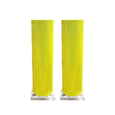 Fluorescerend geel reflecterend folie voor verkeersbord