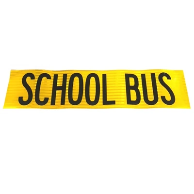 Schoolbus reflecterende sticker